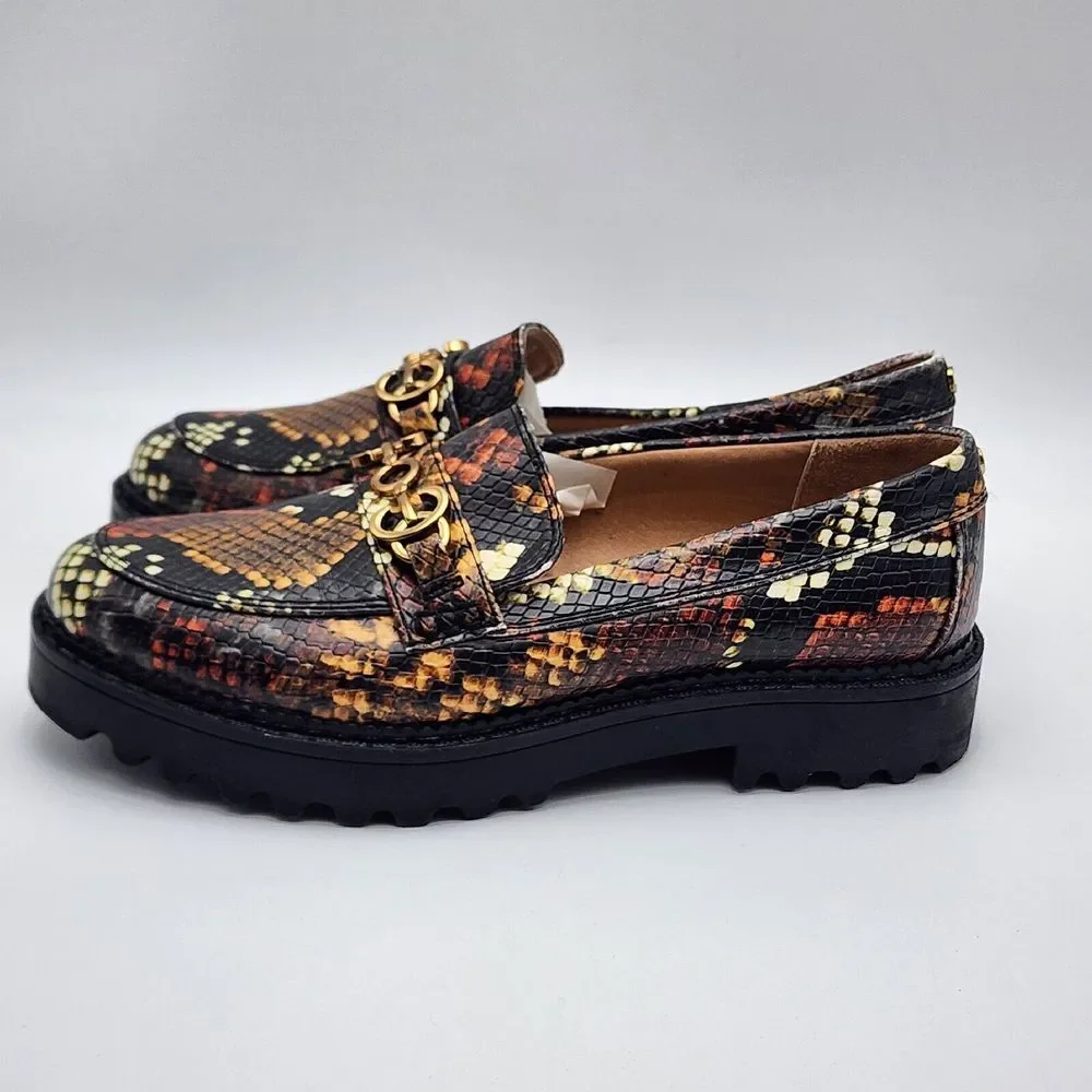 Sam Edelman Women's Circus Deana Slip-On Loafer Black,‎ Size 7M See Photos